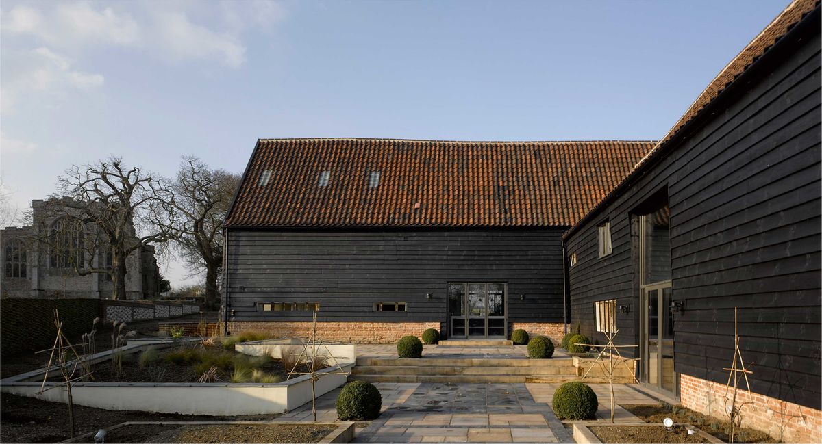 modern barn conversion in suffolk